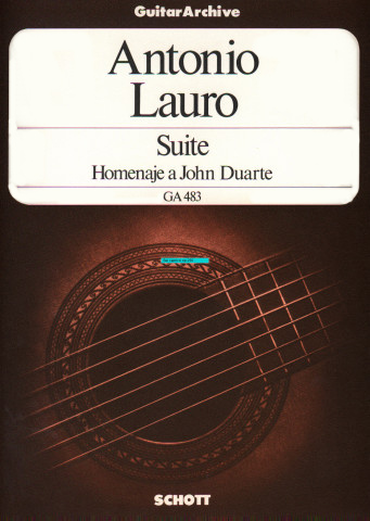 LAURO ANTONIO (1917-1986 Venezuela)<br><br>Suite Homenaje a John Duarte